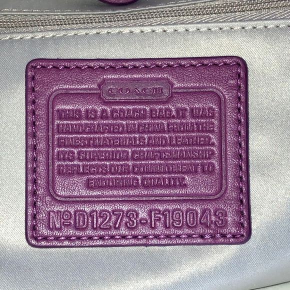 NWOT Plum Penelope Carry All Shoulder Coach Bag - Picture 7 of 7